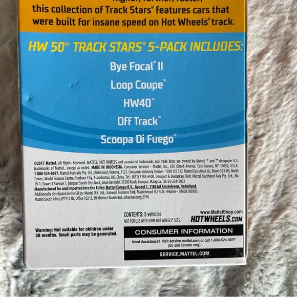 Hot Wheels 50th Anniversary Track Stars Set - Picture 5 of 7